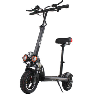 Scooter Electrico Con Asiento Luz Led Usb Alarma 48 Km/h CENTURFIT