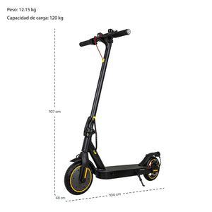 Scooter Electrico Plegable 25km/h 36v 350w Full Led E-be