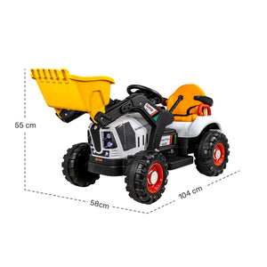 Tractor Montable Eléctrico 12v Luces Música Usb