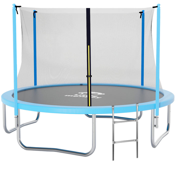Trampolin Brincolin Tombling 10 Pies 3mts Red Seguridad Azul