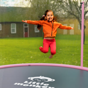 Trampolin Brincolin Tombling 10 Pies 3mts Red Seguridad Rosa