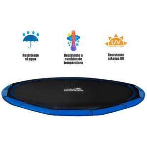 Trampolin Brincolin 12 Pies (3.65 m) para Niños Reforzado con Red