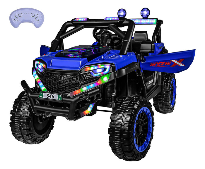 Montable Electrico 12v Control Remoto Usb Niños Luces Led