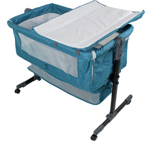 Cuna Cama Colecho Cambiador Bebe Mosquitero Ruedas 3 En 1