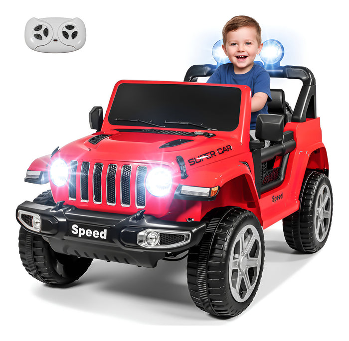 Montable Electrico 12v Camioneta 4x4 Todo Terreno Control