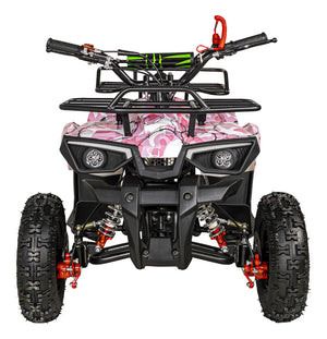 Cuatrimoto Montable Motor A Gasolina 49cc Niños 45km/h Color Rosa