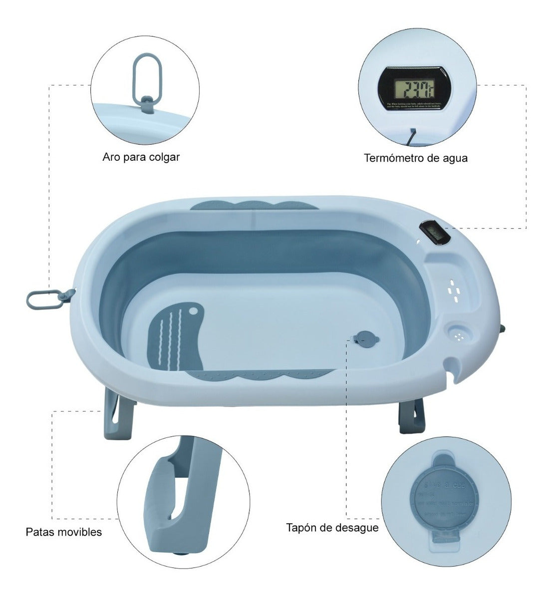Nos encanta la hora del baño! 💦 La bañera Twistshake esta fabricada con  materiales no tóxicos y libre de BPA. ¡La puedes usar desde que nace el  bebé!, By DCPharm