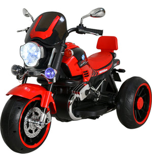 Moto Electrica Blanca Montable Para Ninos De 2 A 5 Anos Color rojo Little Monkey