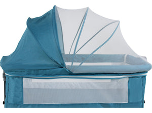 Cuna Cama Colecho Cambiador Bebe Mosquitero Ruedas 3 En 1