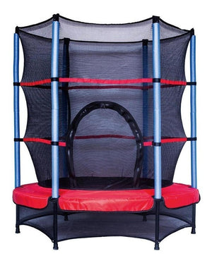 Trampolin Brincolin Individual 1.4m (4.59 pies) para Niños Color Rojo