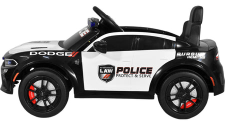 Carro Montable Electrico Control Remoto 4x4 Policia Musica Bluetooth