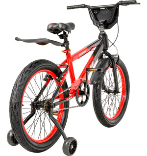 Bicicleta Infantil Rodada 20 Niños Bici Color Rojo Luces Led