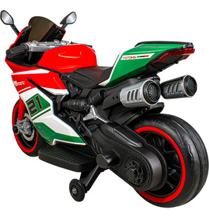 Montable Electrico Motocicleta Deportiva 12v Niños 2-8 Años