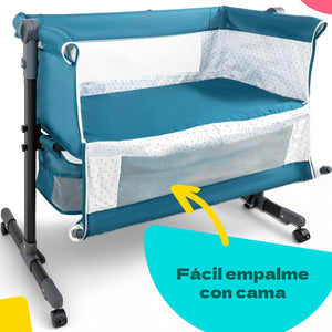 Cuna Cama Colecho Cambiador Bebe Mosquitero Ruedas 3 En 1