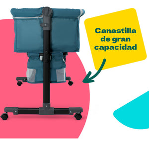 Cuna Cama Colecho Cambiador Bebe Mosquitero Ruedas 3 En 1