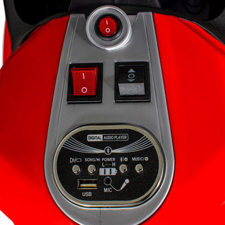 Montable Electrico Motocicleta Deportiva 12v Niños 2-8 Años