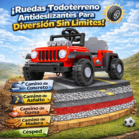 Carro Electrico Montable 2 En 1 Infantil Control Remoto 12 V