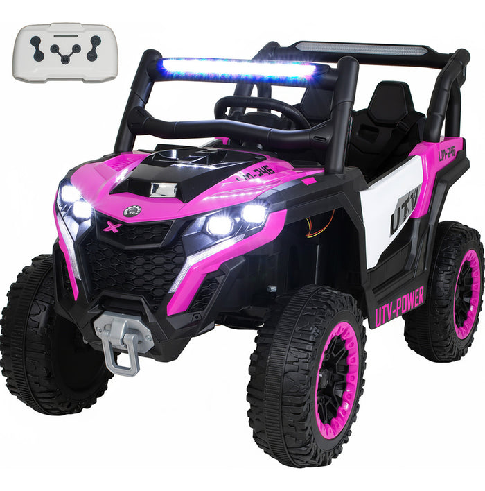 Montable Electrico Buggy 12v Luces Led Niños Control Remoto