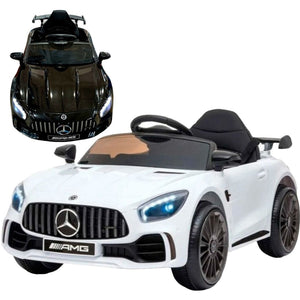 Montable Electrico Tipo Mercedes 12v con Control Remoto y Luces Blanco