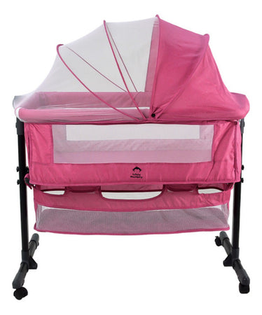 Cuna Colecho Bebe Cama Corral Ruedas Mosquitero Abatible