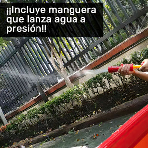 Montable Camión Bombero 12v Luces, Sonido Y Función De Agua
