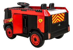 Montable Camión Bombero 12v Luces, Sonido Y Función De Agua
