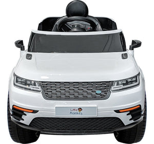 Montable Electrico Tipo Camioneta 12v con Control Remoto Color Blanco