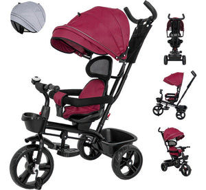 Triciclo Bicicleta Carriola Bebes 2-6 Años Paseo