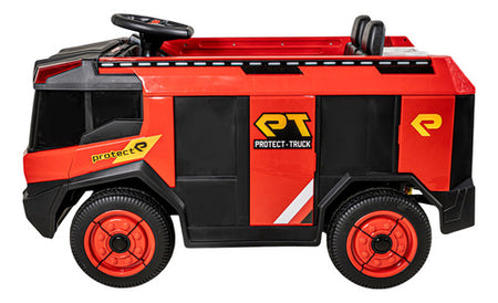 Montable Camión Bombero 12v Luces, Sonido Y Función De Agua
