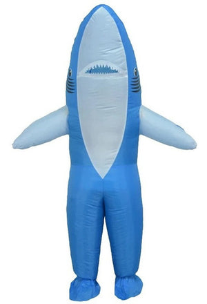 Disfraz Inflable De Tiburón Adulto Halloween Fiestas