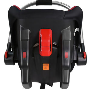 Asiento Portabebes Mecedora Tipo Moises Ergonómico Para Auto Color Rojo