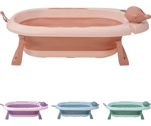 Tina Bañera Bebe Antiderrapante Portátil Plegable Regadera