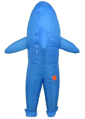 Disfraz Inflable De Tiburón Adulto Halloween Fiestas