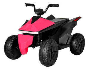 Cuatrimoto Tesla Electrica Montable Niños 12v 8 Km/h Color Rosa