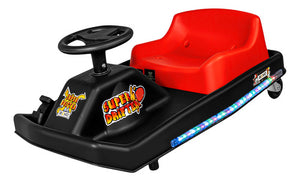 Go Kart Montable Electrico 360° Crazy Cart Drifter 36v Color Rojo