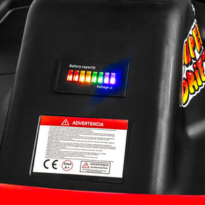 Go Kart Montable Electrico 360° Crazy Cart Drifter 36v Color Rojo