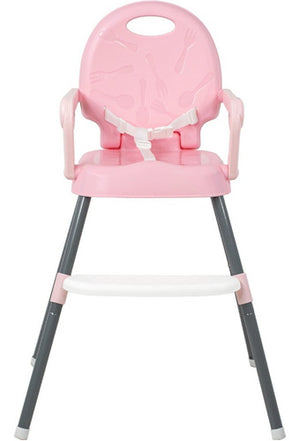 Silla Periquera Alta Bebe Plegable 3 En 1 Bandeja Ajustable