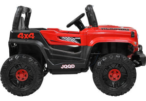Camioneta Montable Electrica 12v 2 Motores Niño Control Usb Color Rojo