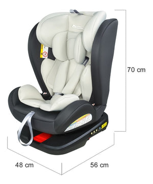 Autoasiento Seguridad Para Carro Bebe 360º 9m A 10 Años