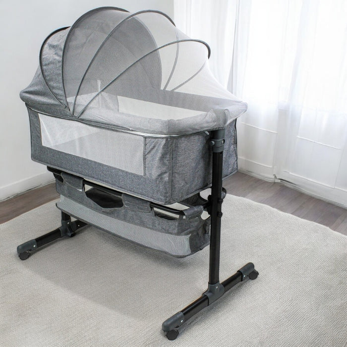 Cuna Colecho Bebe Cama Corral Ruedas Mosquitero Abatible