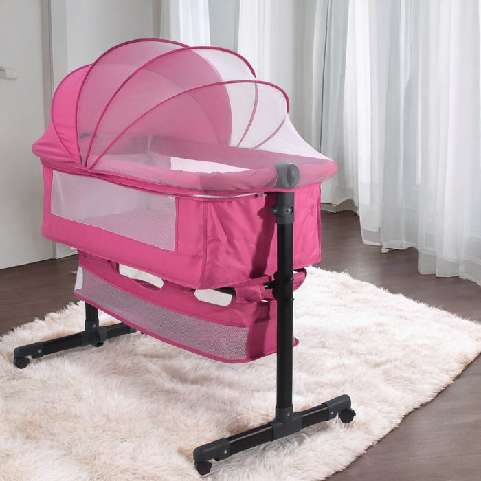Cuna Colecho Bebe Cama Corral Ruedas Mosquitero Abatible