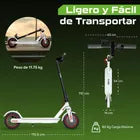 Scooter Electrico Monopatin Plegable 32km Luz Led 350w E-be