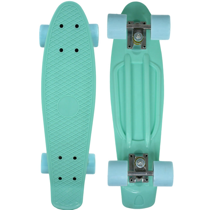 Mini Patineta Tipo Penny 21 Pulgadas 55 Cm Color Menta