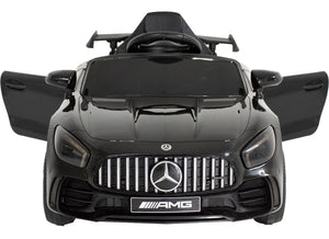 Montable Electrico Tipo Mercedes 12v con Control Remoto y Luces Negro